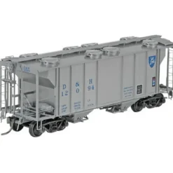 Trains*Kadee 8643 HO Delaware & Hudson PS-2 Covered Hopper #12094 - Model Train Junction: Quality Parts and Art Supplies