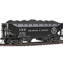 Trains*Kadee 7034 HO Delaware & Hudson 50 Ton AAR "Standard" 2 Bay Open Hopper #6160 - Model Train Junction: Quality Parts and Art Supplies