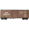 Trains*Kadee 5214 HO Scale Ann Arbor 40' PS-1 Standard Boxcar #1234 w 8' Doors - Model Train Junction: Quality Parts and Art Supplies