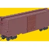 Trains*Kadee 3999 HO Undecorated Red Oxide 40' PS-1 HO Boxcar - Model Train Junction: Quality Parts and Art Supplies