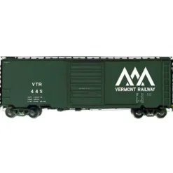 Trains*Kadee 5222 HO Vermont Railway 40' PS-1 Boxcar #445 - Model Train Junction: Quality Parts and Art Supplies