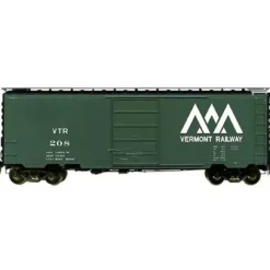 Trains*Kadee 4903 HO Vermont Railway 40' PS-1 Boxcar #208 - Model Train Junction: Quality Parts and Art Supplies
