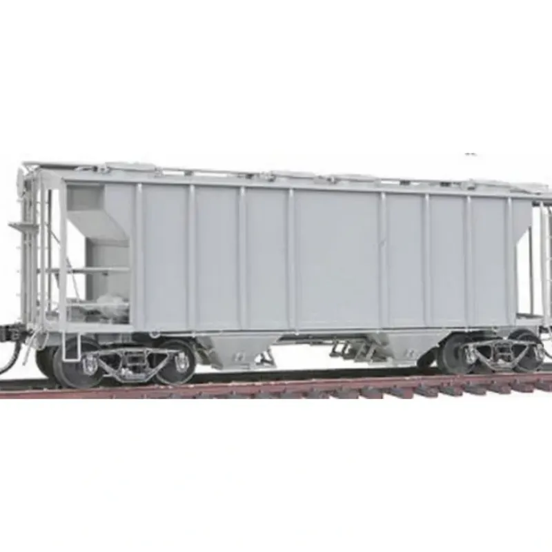 Trains*Kadee 8001 Undecorated PS-2 Bay Covered Hopper - Model Train Junction: Quality Parts and Art Supplies