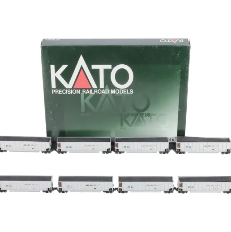 Trains*Kato 106-4614 BNSF Coalporter Set (8 cars) - Model Train Junction: Quality Parts and Art Supplies
