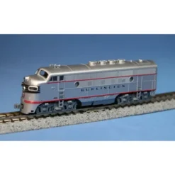 Trains*Kato 176-1312 CB&Q/CA Zephyr F3A #9962C w/DCC - Model Train Junction: Quality Parts and Art Supplies