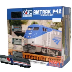 Trains*Kato 30-3005 HO Amtrak Dash 8 Phase III P42 Starter Set #160 - Model Train Junction: Quality Parts and Art Supplies