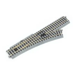 Trains*Kato 2-841 HO 9-1/4" Unitrack Right Hand Manual Switch Turnout - Model Train Junction: Quality Parts and Art Supplies