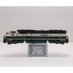 Trains*Kato 176-6501 N Burlington Northern SD70MAC Diesel Locomotive #9580 - Model Train Junction: Quality Parts and Art Supplies