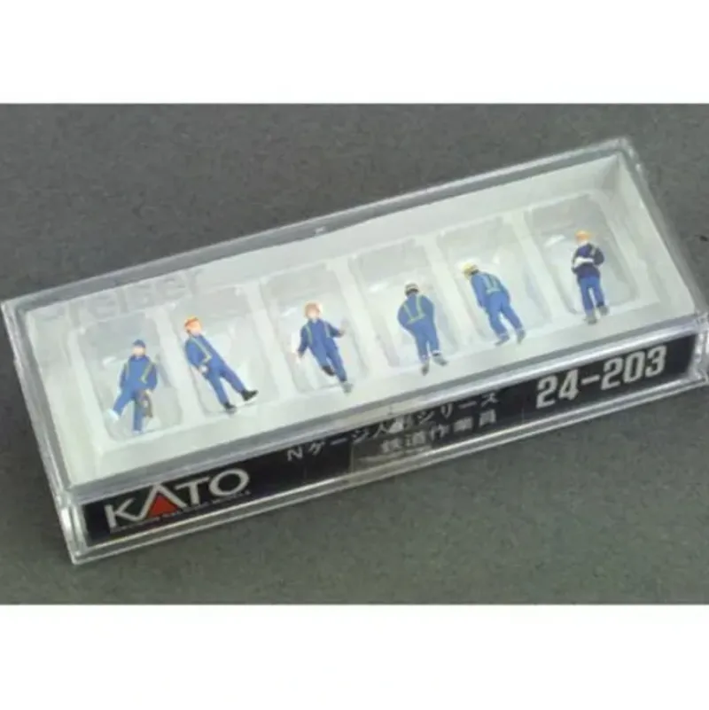 Trains*Kato 24-203 N Japanese Maintenance Workers Figures (Set of 6) - Model Train Junction: Quality Parts and Art Supplies