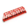 Trains*Kato 20-430 N 9-3/4" Red Single Truss Bridge - Model Train Junction: Quality Parts and Art Supplies