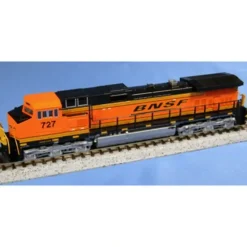 Trains*Kato 176-3509 N Scale BNSF C44-9W Diesel Locomotive #727 - Model Train Junction: Quality Parts and Art Supplies