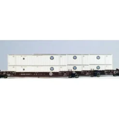 Trains*Kato 106-6111 N Scale BNSF Gunderson Double Stack Car Set #1 - Model Train Junction: Quality Parts and Art Supplies