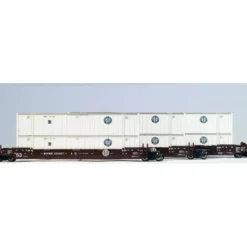 Trains*Kato 106-6112 N Scale BNSF Gunderson Double Stack Car #2 - Model Train Junction: Quality Parts and Art Supplies