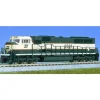 Trains*Kato 176-6504 N Scale Burlington Northern SD70MAC Diesel Locomotive #9581 - Model Train Junction: Quality Parts and Art Supplies