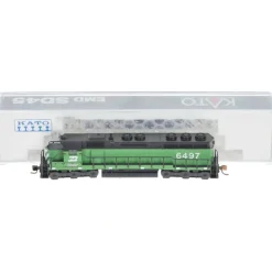 Trains*Kato 176-314 N Scale Burlington Northern SD45 Diesel Locomotive LN/Box - Model Train Junction: Quality Parts and Art Supplies