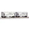 Trains*Kato 186-0202 N Scale Erie Lackawanna AC&F 70 Ton Covered Hopper (Set of 2) - Model Train Junction: Quality Parts and Art Supplies