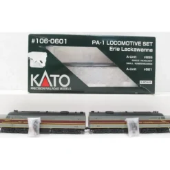 Trains*Kato 106-0601 N Scale Erie Lackawanna PA-1 Locomotive Set - Model Train Junction: Quality Parts and Art Supplies