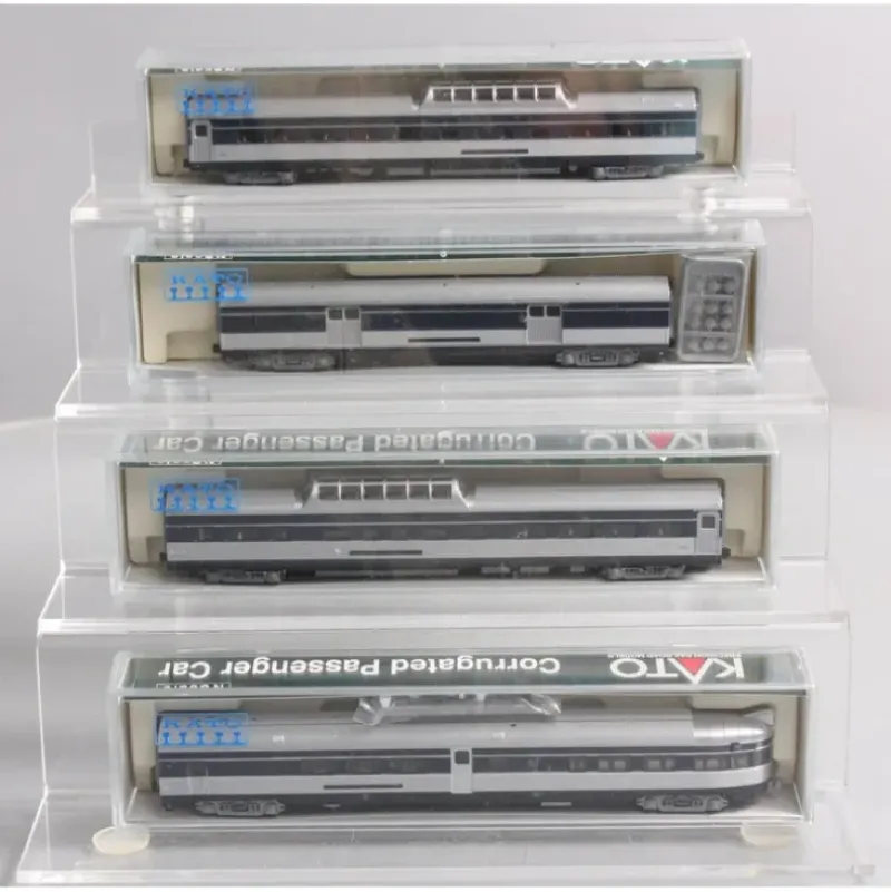 Trains*Kato 106-1801 N Scale Wabash Corrugated Passenger Cars - Model Train Junction: Quality Parts and Art Supplies