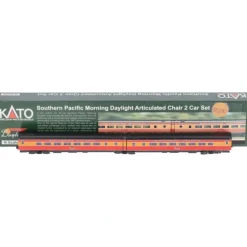 Trains*Kato 106-6308 N SP 'Morning Daylight' 2-Car Set #4 LN/Box - Model Train Junction: Quality Parts and Art Supplies