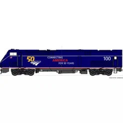 Kato, 176-6035-LS, N, GE P42 Genesis, Amtrak, (Midnight Blue), #100, DCC & Sound - Model Train Junction: Quality Parts and Art Supplies