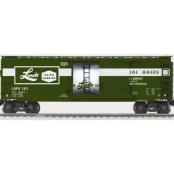 Trains*K-Line 6-22414 O Gauge Linde Union Carbide Boxcar #383 w/Interior Aluminum Tank - Model Train Junction: Quality Parts and Art Supplies
