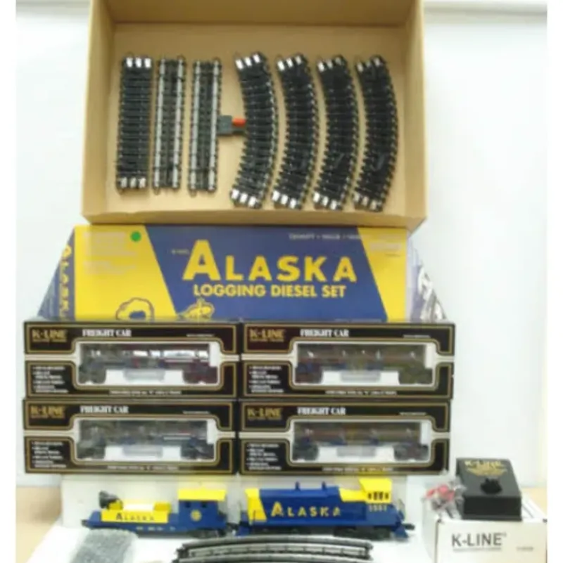 Trains*K-Line K1211 Alaska Logging O Gauge Diesel Train Set - Model Train Junction: Quality Parts and Art Supplies