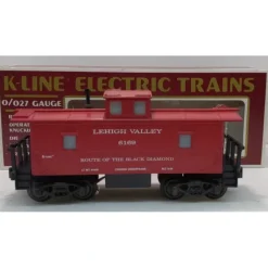 Trains*K-Line K6169 Lehigh Valley Classic Lighted Caboose EX/Box - Model Train Junction: Quality Parts and Art Supplies