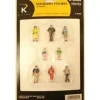 Trains*K-Line K42305 O and O-27 Standing Figures (Set of 8) - Model Train Junction: Quality Parts and Art Supplies