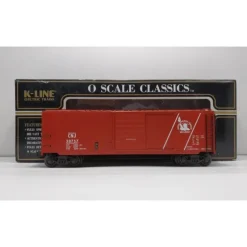 Trains*K-Line K761-1231 O Gauge Central Of New Jersey Classic Box Car #20757 LN/Box - Model Train Junction: Quality Parts and Art Supplies