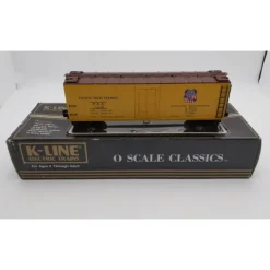 Trains*K-Line K752-2111 O Gauge Union Pacific Die-Cast Woodside Refrigerator Car #35199 VG/Box - Model Train Junction: Quality Parts and Art Supplies