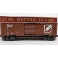 Trains*K-Line K648106 O Gauge Western Pacific Feather Classic Boxcar LN/Box - Model Train Junction: Quality Parts and Art Supplies