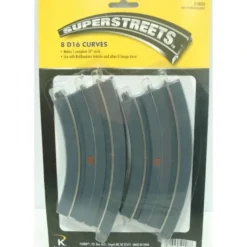 Trains*K-Line K-802A O SuperStreets D16 Curve Track Sections (Pack of 8) - Model Train Junction: Quality Parts and Art Supplies