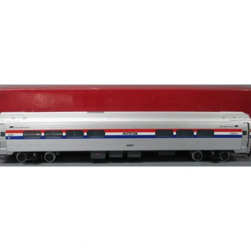 Trains*LGB 31220 Amtrak Amfleet Cafe Car, Phase III #43014 - Metal Wheels - Model Train Junction: Quality Parts and Art Supplies