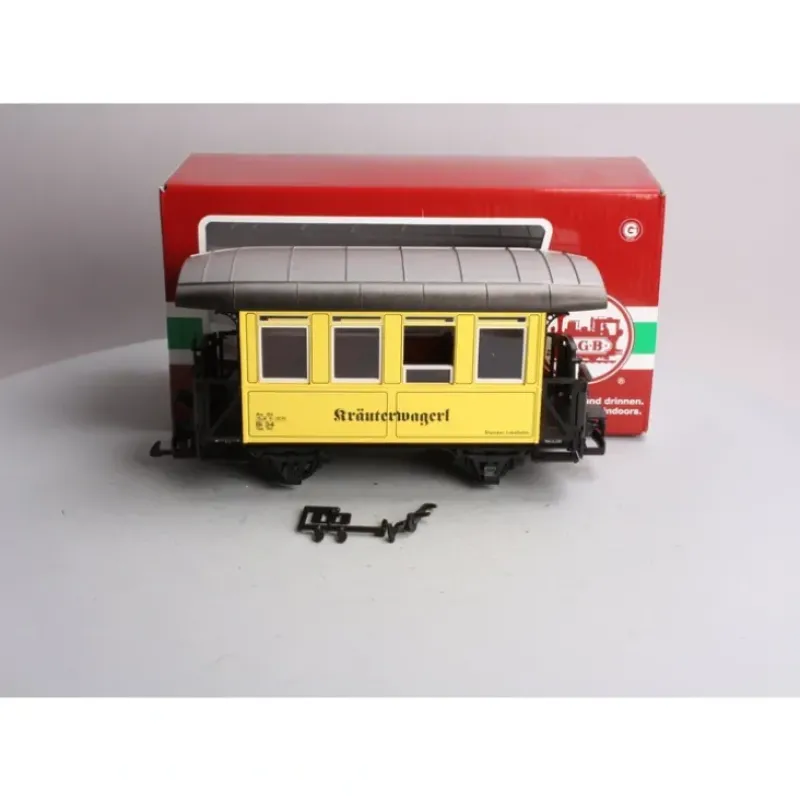Trains*LGB 34074 Yellow Stainzer Lokalbahn Flascherlzug Car - Model Train Junction: Quality Parts and Art Supplies