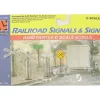 Trains*Life Like 1145 O Railroad Signals & Signs (Pack of 9) - Model Train Junction: Quality Parts and Art Supplies