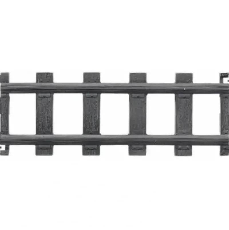 Trains*Lionel 7-11039 G Gauge Black Plastic Straight Tracks (Pack of 4) - Model Train Junction: Quality Parts and Art Supplies