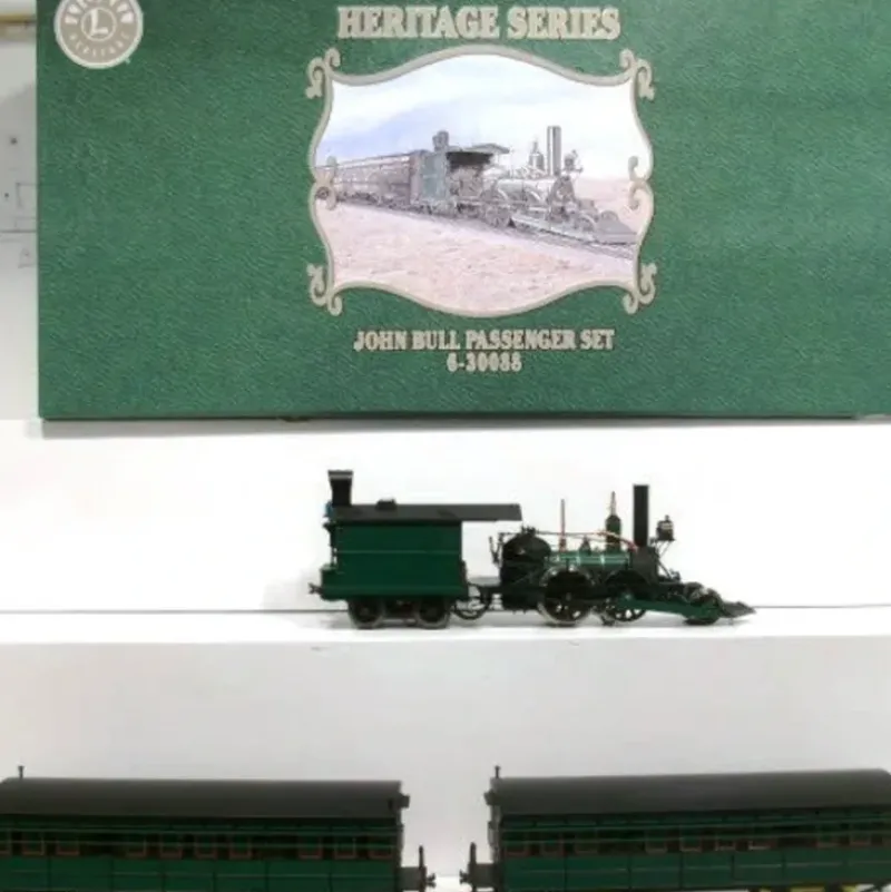 Trains*Lionel 6-30088 O Gauge BRASS John Bull Steam Passenger Train Set - Model Train Junction: Quality Parts and Art Supplies