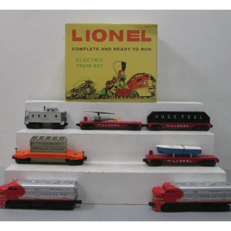 Trains*Lionel 6-38342 Santa Fe Alco O Gauge Diesel Freight Train Set #1619W - Model Train Junction: Quality Parts and Art Supplies