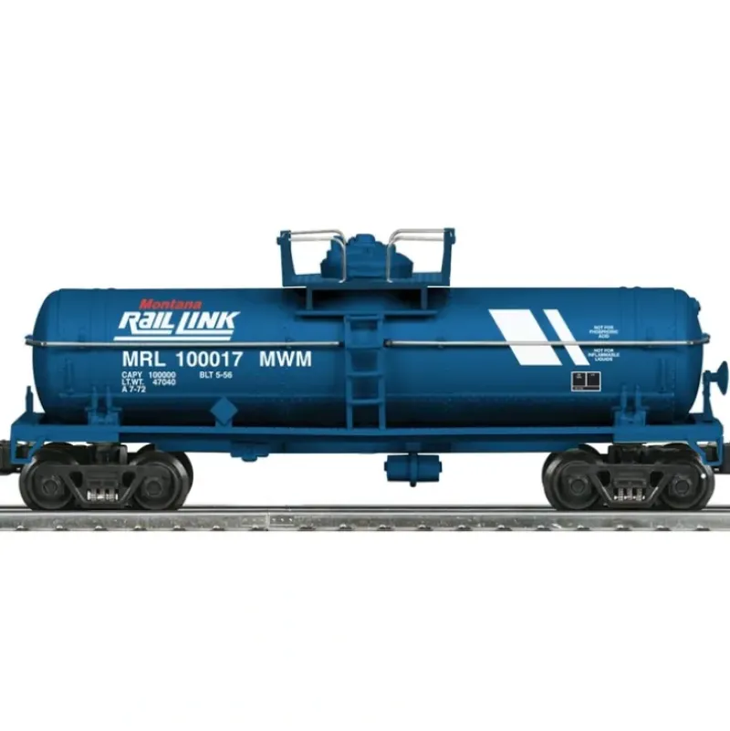 Trains*Lionel K-Line 6-22532 Lionel K-Line 6-22532 Montana Rail Link One-Dome Tank Car - Model Train Junction: Quality Parts and Art Supplies