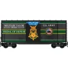 Micro-Trains, N Scale, 101 00 760, 40' Hy-Cube Box Car With Single Door, Military Valor Award US Army Medal Of Honor - Model Train Junction: Quality Parts and Art Supplies Clearance
