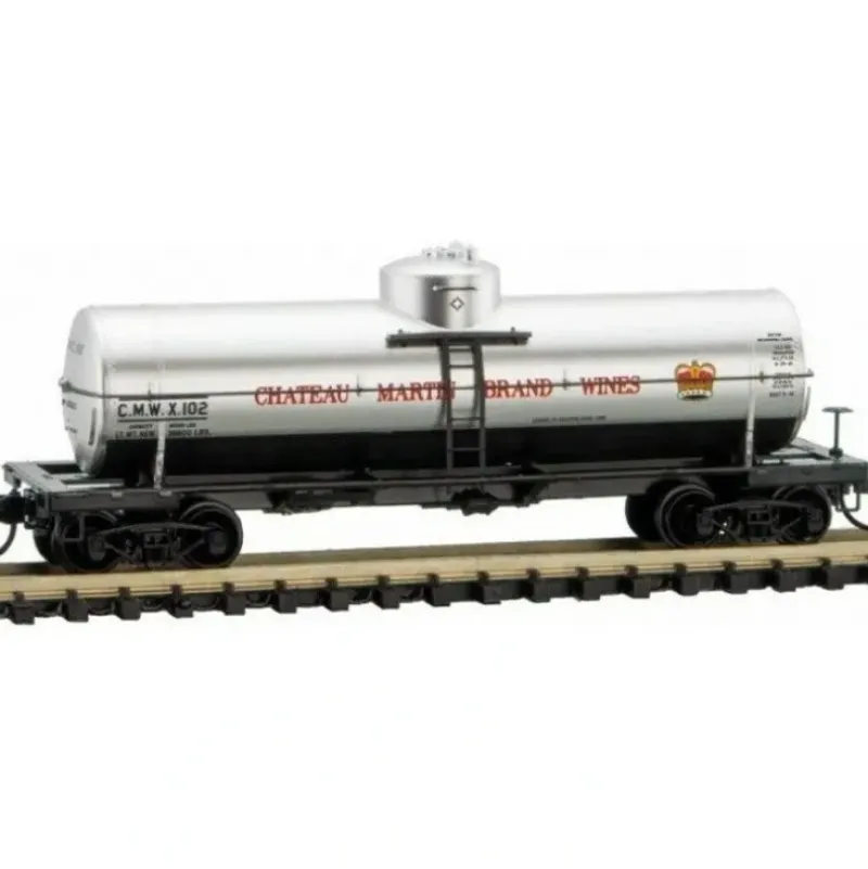 Micro-Trains, N Scale, 06500086, 39' Single Dome Tank Car, Chateau Martin, #102 - Model Train Junction: Quality Parts and Art Supplies Outlet