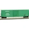 Micro-Trains, N Scale, 18000230 50' Standard Box Car with 10' Single Door, No Roofwalk, and Short Ladders, Conrail, #169904 - Model Train Junction: Quality Parts and Art Supplies Discount
