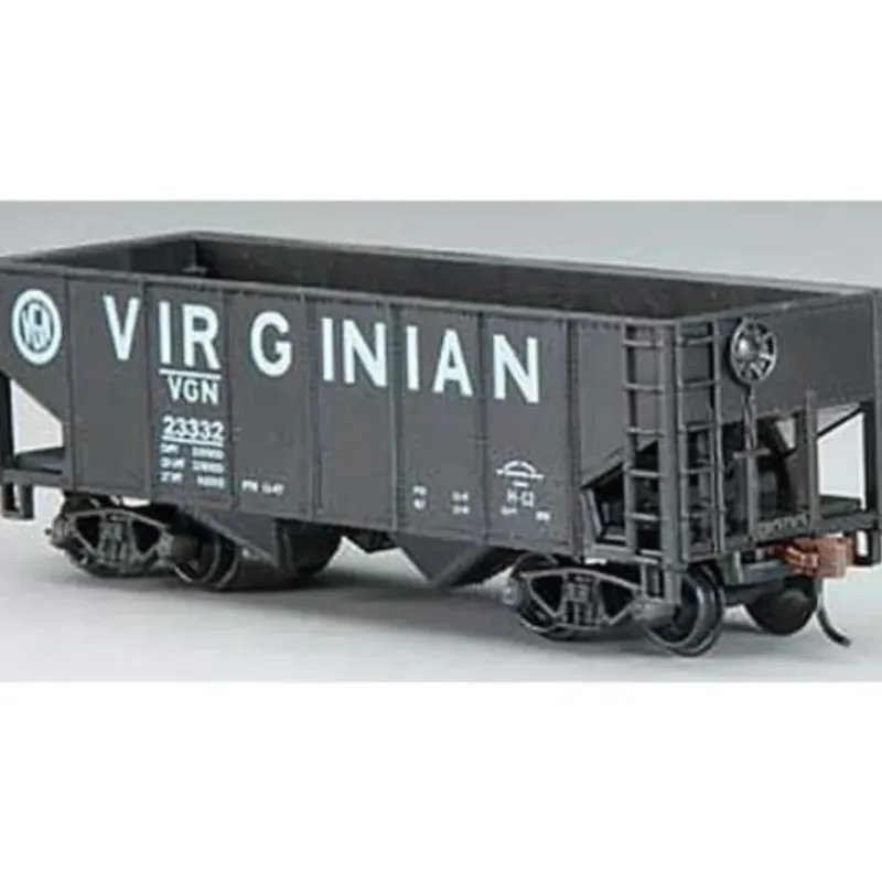 Trains*Model Power 98071 HO 36' 2-Bay Open Hopper, VGN - Model Train Junction: Quality Parts and Art Supplies