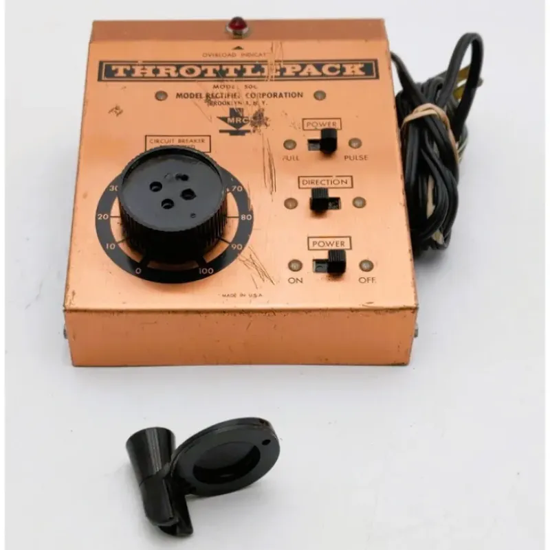 Trains*MRC 500 HO DC Throttle Pack VG - Model Train Junction: Quality Parts and Art Supplies
