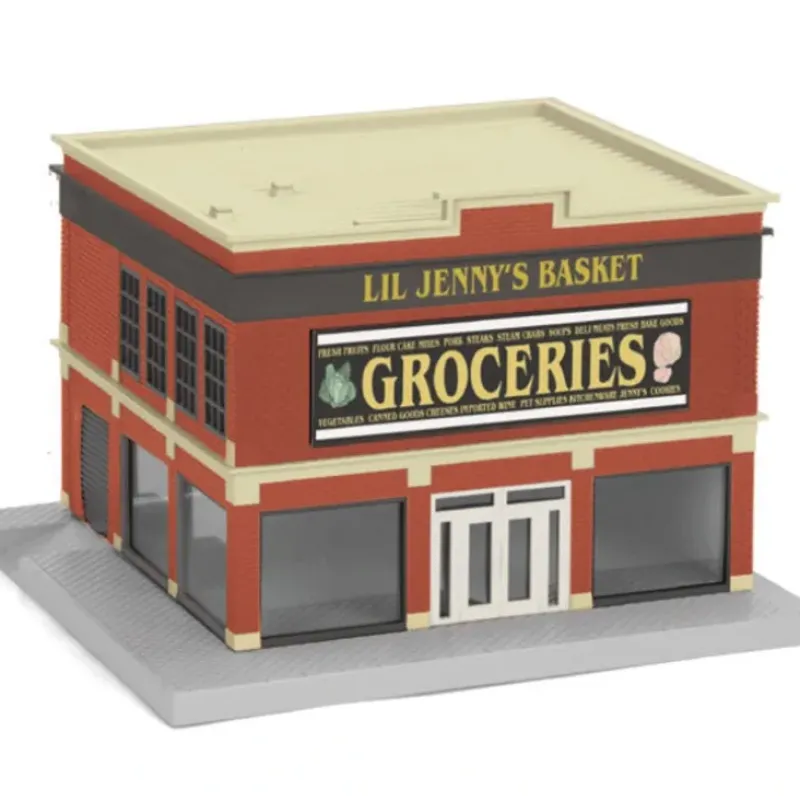 Trains*MTH 30-90200 Assmebled Lil Jenny's Grocery Store - Model Train Junction: Quality Parts and Art Supplies
