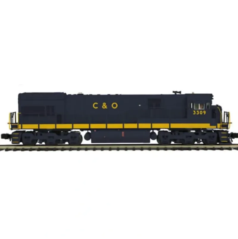 Trains*MTH 20-20073-3 C&O GE U30C Non-Powered Diesel Engine #3312 - 3-Rail - Model Train Junction: Quality Parts and Art Supplies