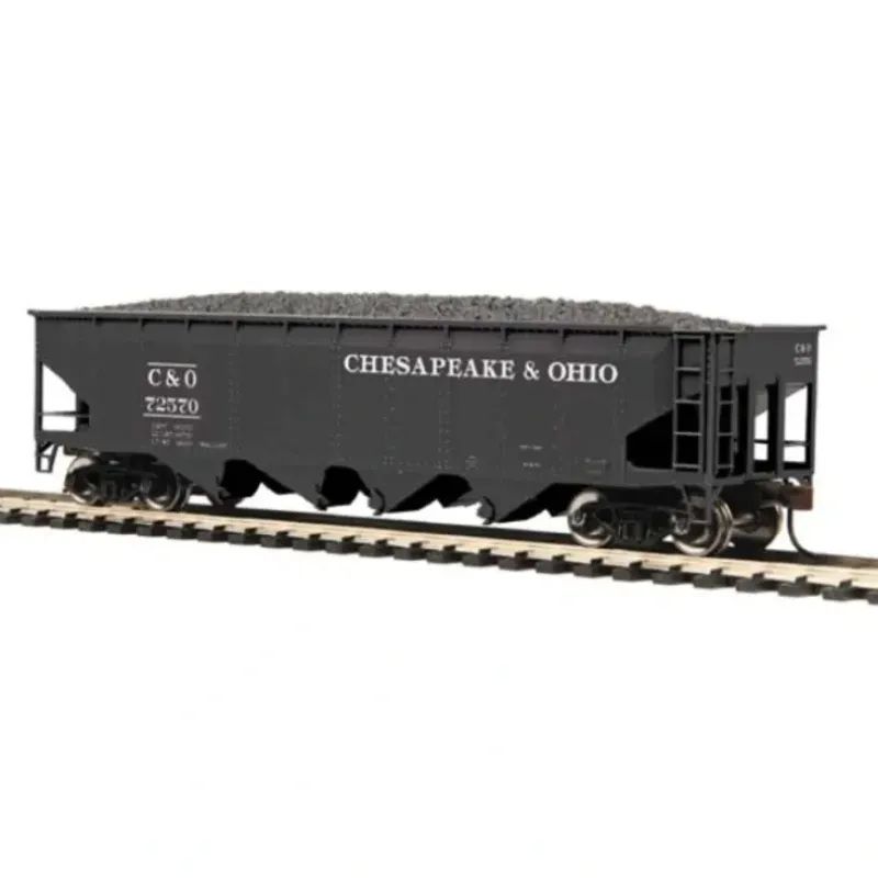 Trains*MTH 80-75007 Chesapeake & Ohio HO Scale 70-Ton Quadruple Hopper Car #72575 - Model Train Junction: Quality Parts and Art Supplies
