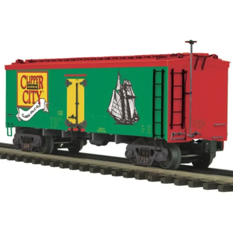 Trains*MTH 20-94343 Clipper City 36 Woodsided Reefer Car V2 - Model Train Junction: Quality Parts and Art Supplies