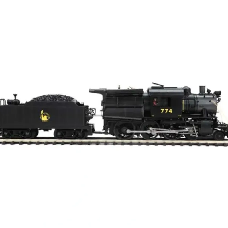 Trains*MTH 20-3356-1 CNJ 4-6-0 Camelback Steam Loco w/PS2 (Hi-Rail Wheels) #774 - Model Train Junction: Quality Parts and Art Supplies