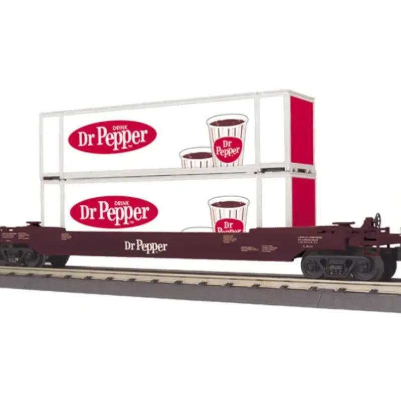 Trains*MTH 30-76411 Dr Pepper Husky Stack Car - Model Train Junction: Quality Parts and Art Supplies